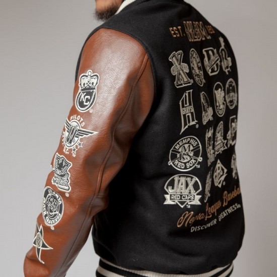 Big Boy Negro League Baseball S9 Mens Varsity Wool Jacket