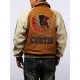 Curtis Big Chief Leather Bomber Jacket Curtis Big Chief Leather Bomber Jacket
