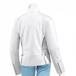 Women Biker Beautiful Leather Jacket 