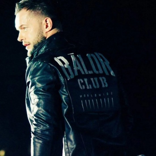 Biker Finn Balor Club WWE Leather Jacket