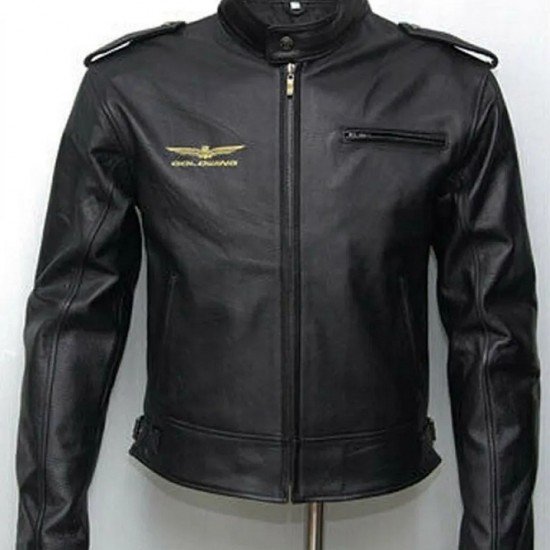 Goldwing Biker Black Leather Jacket Goldwing Biker Black Leather Jacket