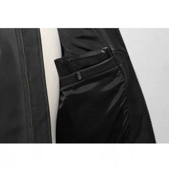 Goldwing Biker Black Leather Jacket Goldwing Biker Black Leather Jacket
