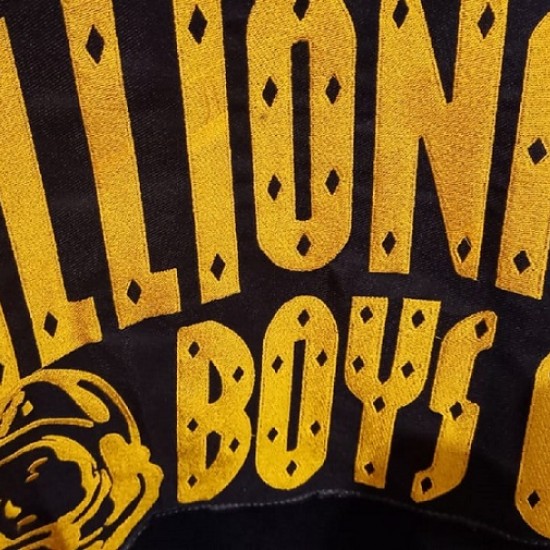 BBC Billionaire Boys Club Blue And Yellow Varsity Jacket