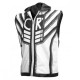 WWE Superstar Cody Rhodes Black And White Leather Vest