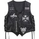 BLS Black Label Society Leather Vest