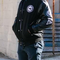 Black Panther Black Varsity Jacket