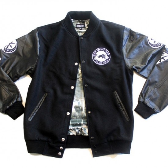Black Panther Black Varsity Jacket