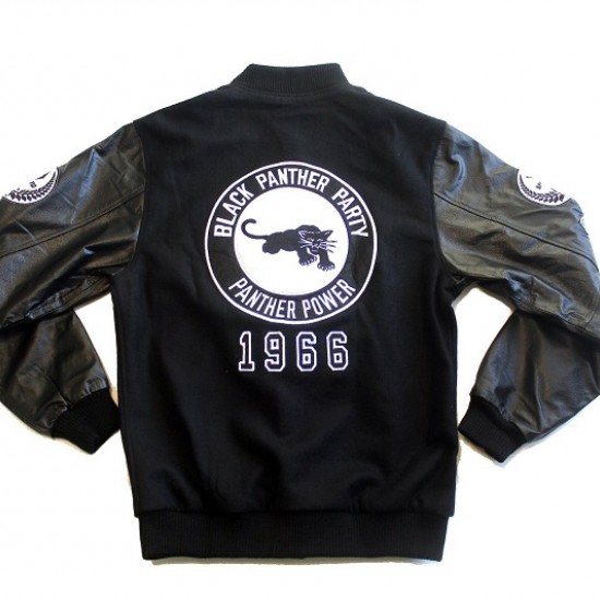 Black Panther Black Varsity Jacket