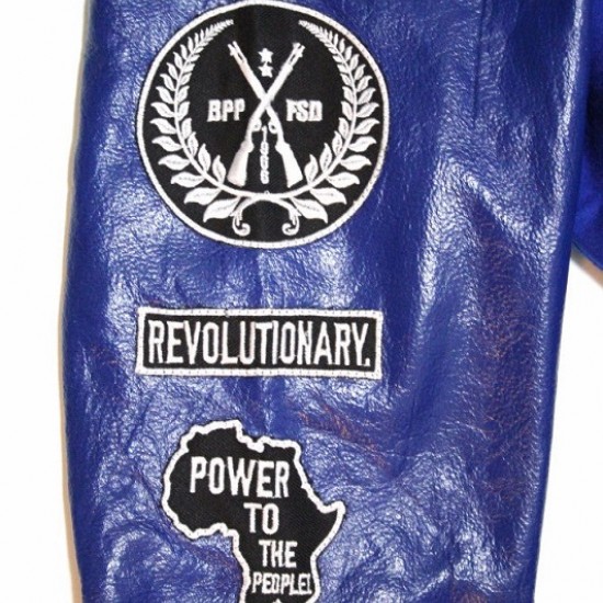 Black Panther Blue Varsity Jacket