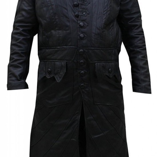 Pirate Captain Flint Black Sails S3 Costume Leather Coat Pirate Captain Flint Black Sails S3 Costume Leather Coat