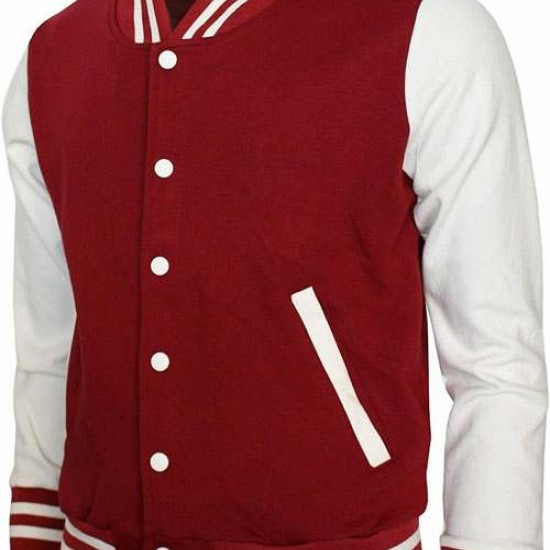 Wool Varsity Letterman Bomber Baseball Jacket