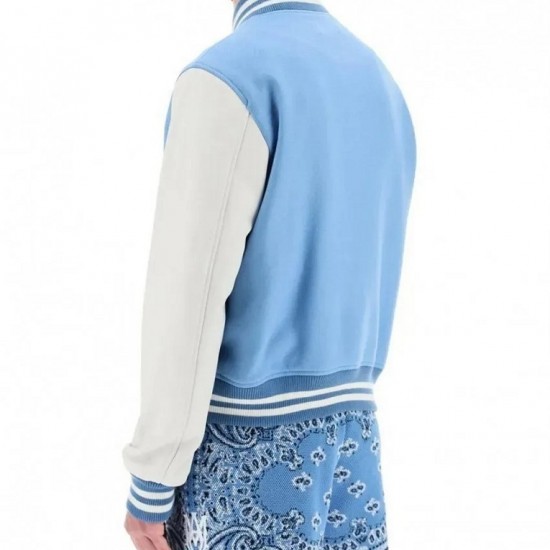 Blue and White Letterman Varsity Jacket Blue and White Letterman Varsity Jacket