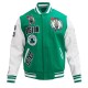 Boston Celtics Retro Classic Rib Green Wool Varsity Jacket Boston Celtics Retro Classic Rib Green Wool Varsity Jacket