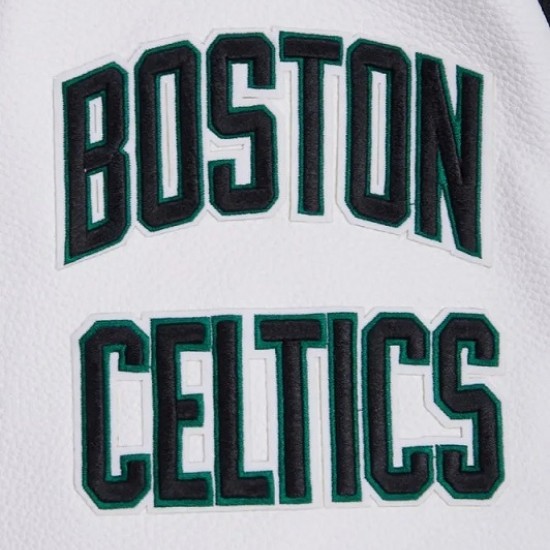 Boston Celtics Retro Classic Rib Green Wool Varsity Jacket Boston Celtics Retro Classic Rib Green Wool Varsity Jacket