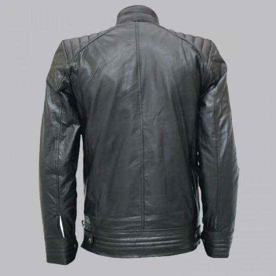 Bourne Legacy Black Leather Jacket Bourne Legacy Black Leather Jacket