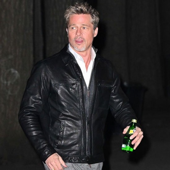 Brad Pitt Leather Jacket