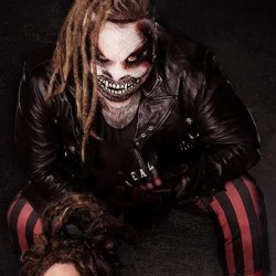 Bray Wyatt The Fiend Black Biker Jacket