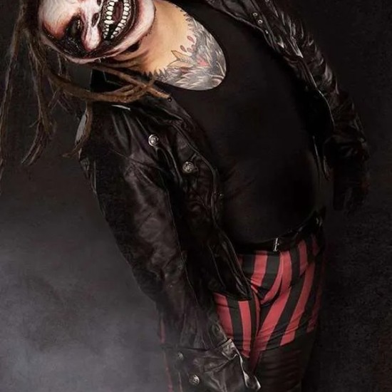 Bray Wyatt The Fiend Black Biker Jacket