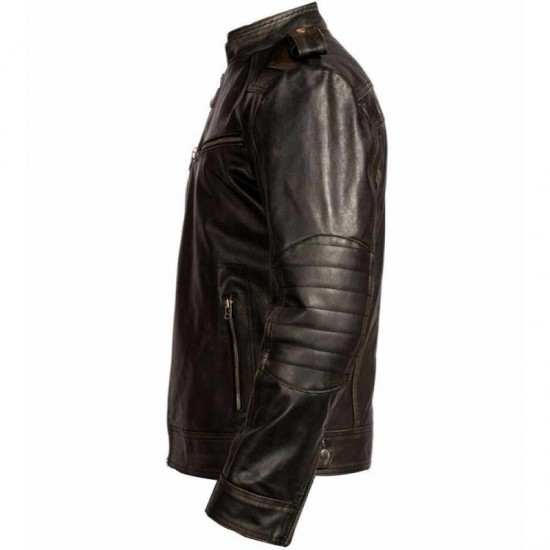 Aaron Paul Breaking bad biker jacket