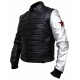 Silver Sleeves Bucky Barnes Winter Soldier Jacket Silver Sleeves Bucky Barnes Winter Soldier Jacket