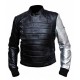 Silver Sleeves Bucky Barnes Winter Soldier Jacket          