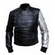 Silver Sleeves Bucky Barnes Winter Soldier Jacket Silver Sleeves Bucky Barnes Winter Soldier Jacket