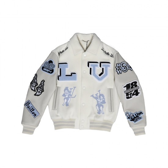Bunny Cream Varsity Jacket Bunny Cream Varsity Jacket