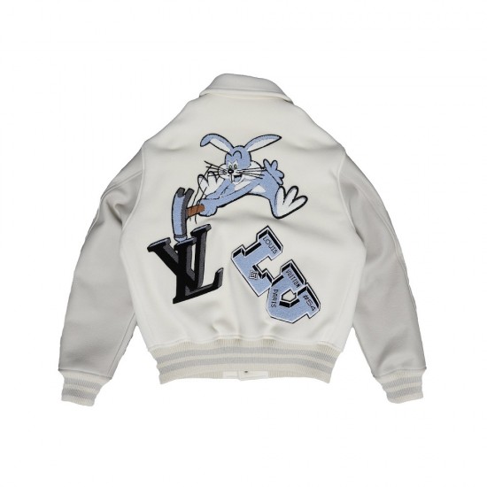 Bunny Cream Varsity Jacket Bunny Cream Varsity Jacket