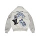 Bunny Cream Varsity Jacket Bunny Cream Varsity Jacket