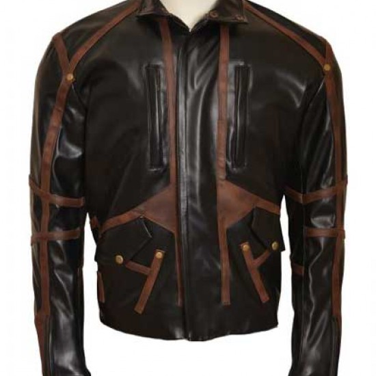 Sebastian Stan Captain America Black Leather Jacket Sebastian Stan Captain America Black Leather Jacket