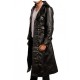 Captain Hook Leather Trench Coat