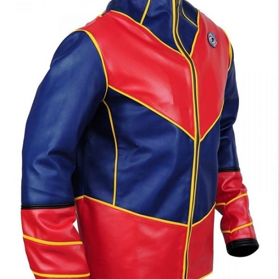 Captain Man Henry Danger Stylish Leather Jacket