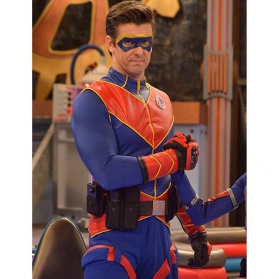 Captain Man Henry Danger Stylish Leather Jacket