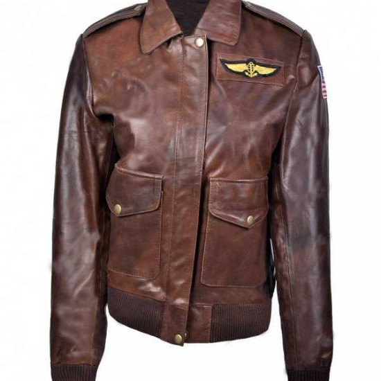 Carol Danvers Captain Marvel Flight Bomber Jacket