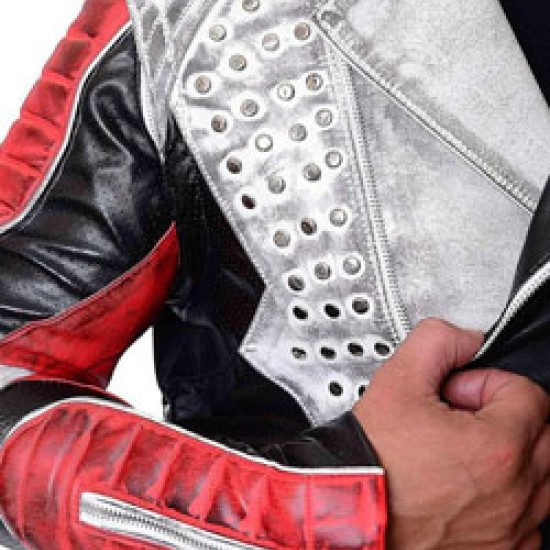 Descendants 2 Leather Jacket Carlos Cameron Boyce Costume
