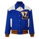 Cashgora LV Varsity Blue Jacket Cashgora LV Varsity Blue Jacket