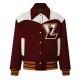 Cashgora LV Varsity Maroon Jacket Cashgora LV Varsity Maroon Jacket