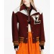 Cashgora LV Varsity Maroon Jacket Cashgora LV Varsity Maroon Jacket