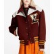 Cashgora LV Varsity Maroon Jacket Cashgora LV Varsity Maroon Jacket