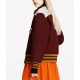 Cashgora LV Varsity Maroon Jacket Cashgora LV Varsity Maroon Jacket