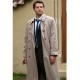 Supernatural Castiel Beige Trench Coat Supernatural Castiel Beige Trench Coat