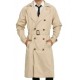 Supernatural Castiel Beige Trench Coat Supernatural Castiel Beige Trench Coat