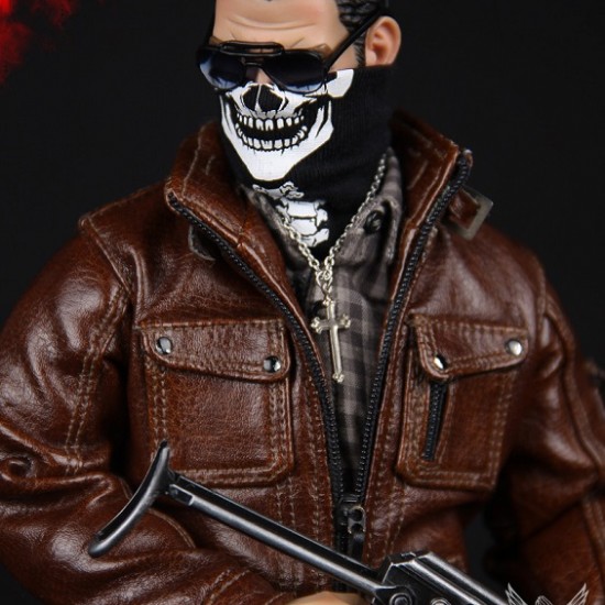 Chad Gangsters Kingdom Spade IV Leather Jacket Chad Gangsters Kingdom Spade IV Leather Jacket