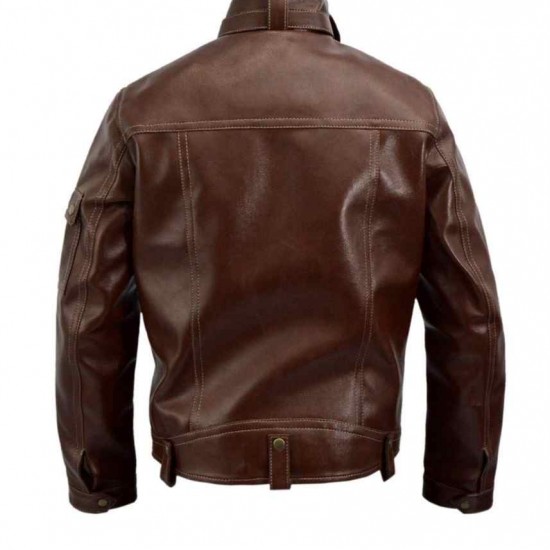 Chad Gangsters Kingdom Spade IV Leather Jacket Chad Gangsters Kingdom Spade IV Leather Jacket