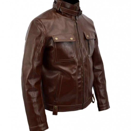 Chad Gangsters Kingdom Spade IV Leather Jacket Chad Gangsters Kingdom Spade IV Leather Jacket