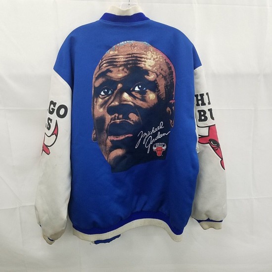 Michael Jordan Chicago Bulls Varsity Jacket
