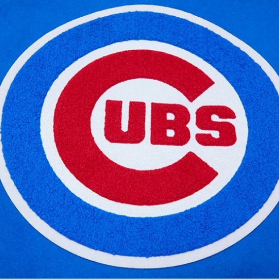 Chicago Cubs Home Town Blue Wool Varsity Jacket Chicago Cubs Home Town Blue Wool Varsity Jacket