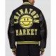 Chinatown Market Smile Black Varsity Jacket Chinatown Market Smile Black Varsity Jacket