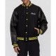 Chinatown Market Smile Black Varsity Jacket Chinatown Market Smile Black Varsity Jacket