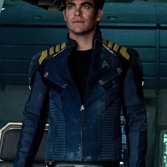 Chris Pine Star Trek Beyond Blue Jacket Costume